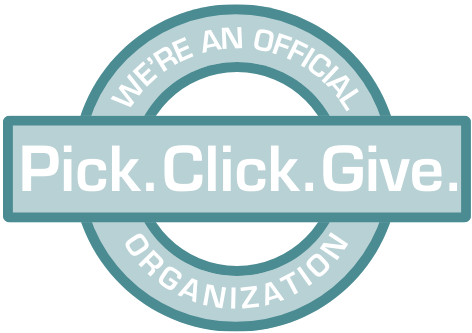 We're an official Pick.Click.Give. organization